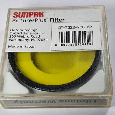 Фильтр 62 мм Sunpak Y2 Pictures Plus Yellow 8