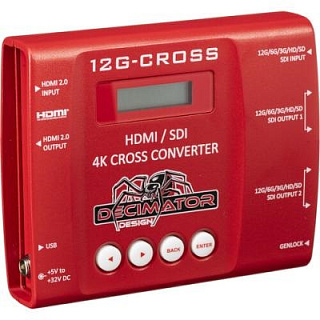 Конвертер DECIMATOR 12G-CROSS 4K HDMI/SDI Cross Converter