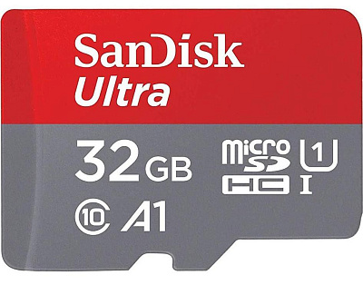 Карта памяти microSDXC SanDisk Ultra UHS-I 32 ГБ