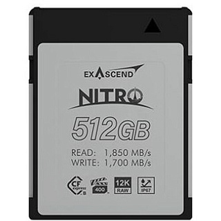 Карта памяти Exascend Nitro CFexpress Type B 512 ГБ