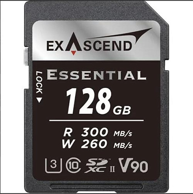 Карта памяти SDXC Exascend Essential UHS-I 128 ГБ
