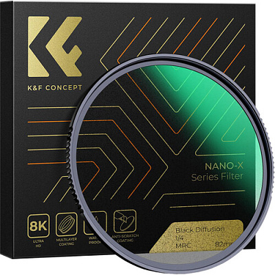 Фильтр 82mm K&F Concept Black Mist (Diffusion) 1/4