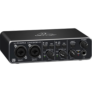 Аудиоинтерфейс Behringer U-Phoria UMC202HD