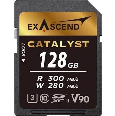 Карта памяти SDXC Exascend Catalyst UHS-II 128 ГБ