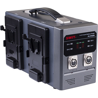 Зарядное устройство для аккумуляторов V-Mount (Swit PC-P430S 4 поста 3А)
