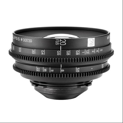 Объектив PL Iron Glass 20mm F3.5 MIR-20 Vintage FF