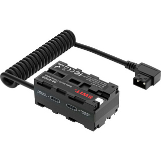 Кабель питания Swit DB-DF570 D-Tap - NP-F (двойная пустышка)