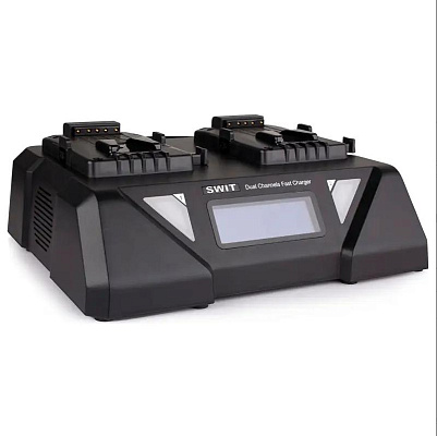 Зарядное устройство для аккумуляторов V-Mount (Swit S-3812S 2 поста 6А)