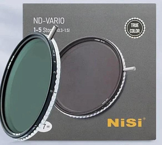 Фильтр 77 мм NiSi True Color ND-VARIO 1-5 Stop