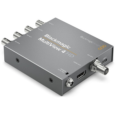 Квадратор Blackmagic MultiView 4 HD 3G с адаптером питания
