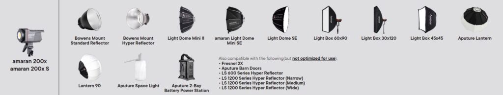 Amaran COB 200x S Bi-Color LED Monolight 2