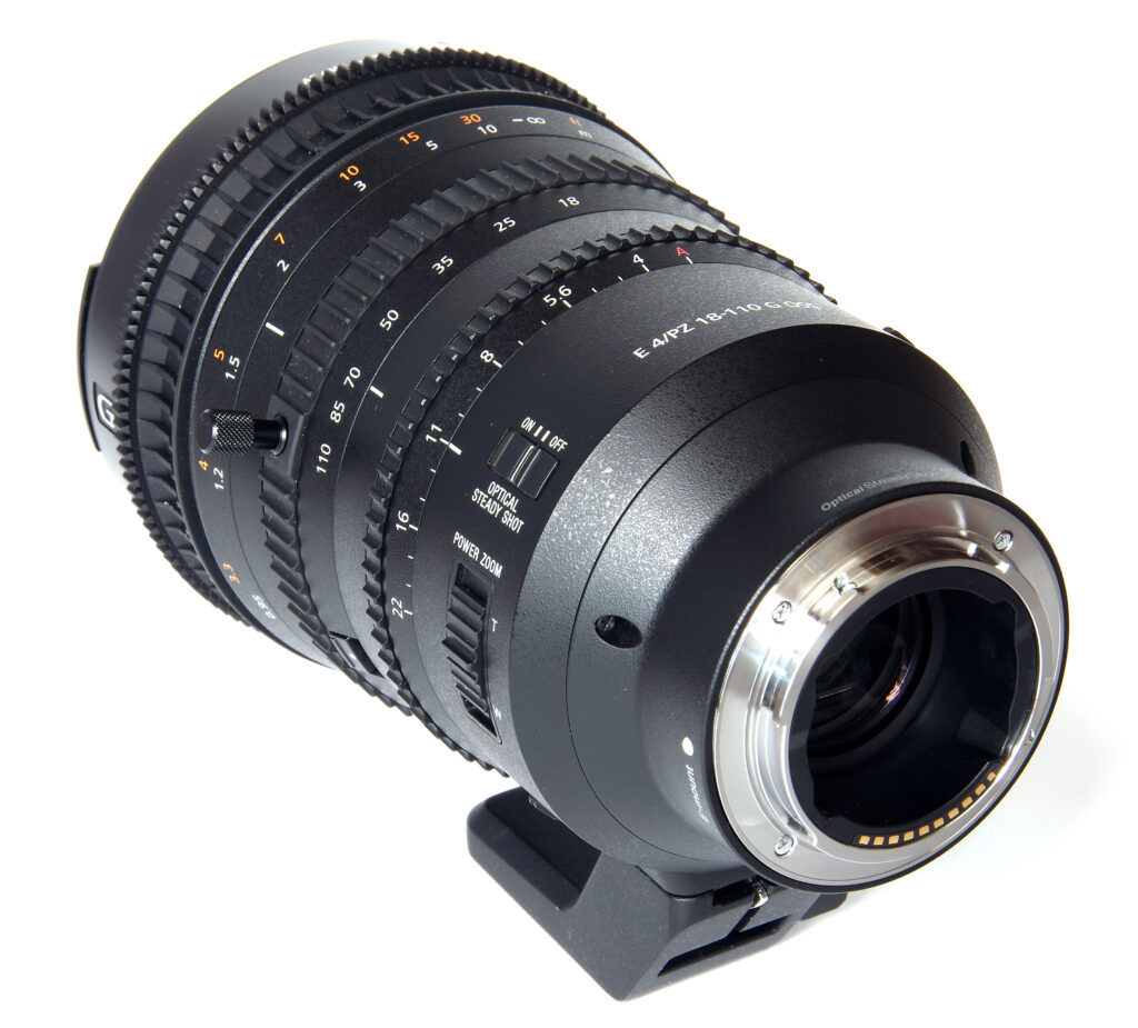 Объектив E Sony PZ 18-110mm f/4 G OSS Ø95 
