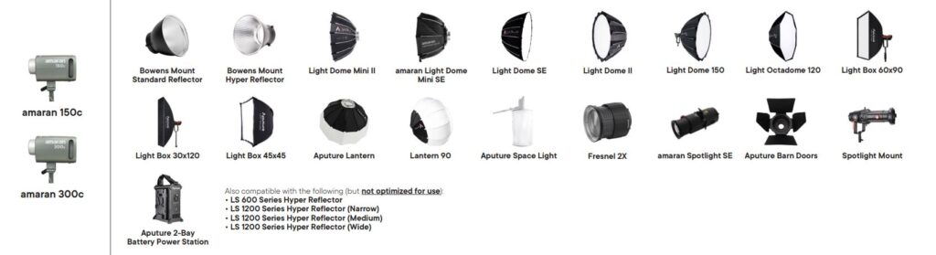 Amaran 150c RGB LED Monolight 2