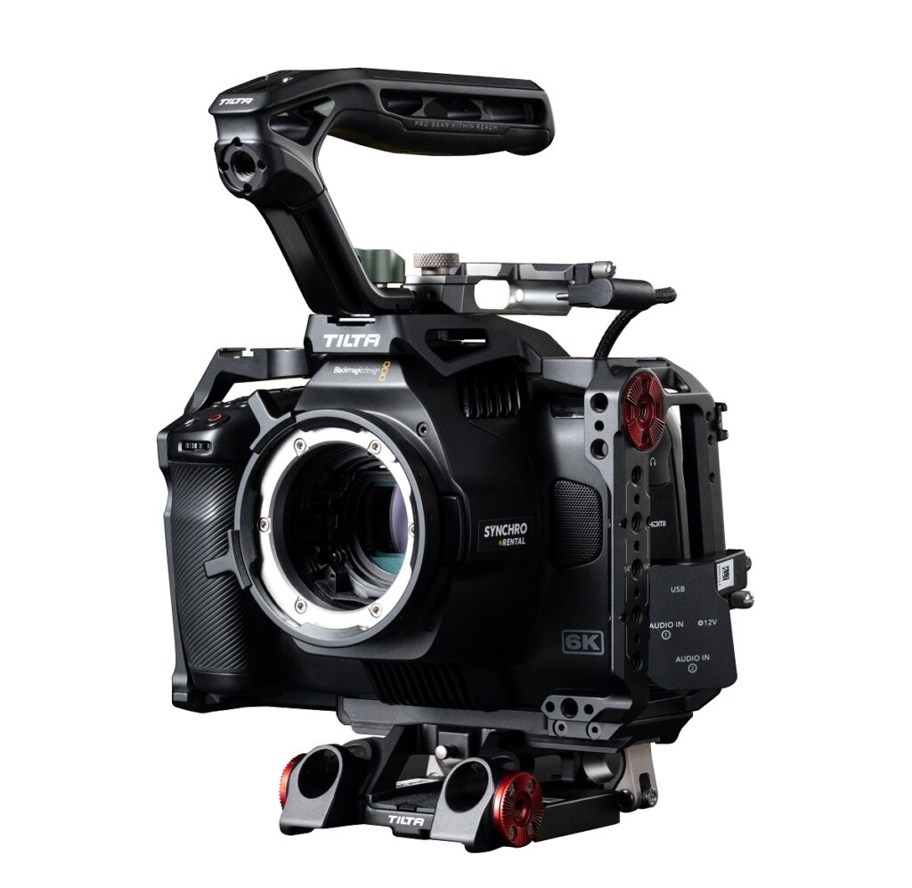 Камерный комплект Blackmagic Pocket Cinema Camera 6k Pro PL в клетке Tilta 
