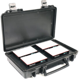 Aputure MC 4 Light Travel Kit with Charging Case