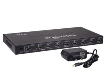 Сплитер 1x8 HDMI Splitter Telecom 1080p с адаптером питания