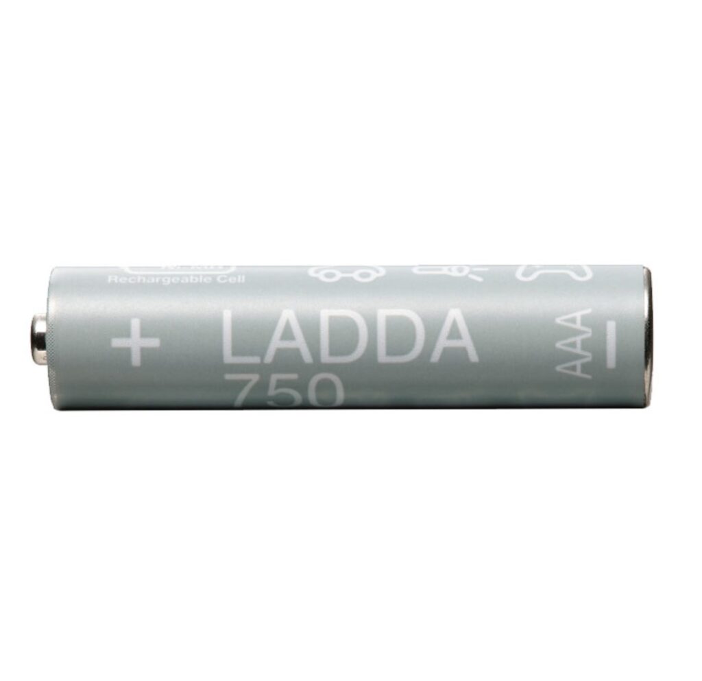 Аккумуляторная батарейка LADDA 750 AAA 