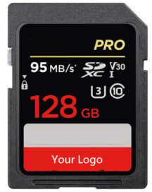 Карта памяти SDXC Sandisk Extreme PRO (V30; 128GB; W 90MB/s)