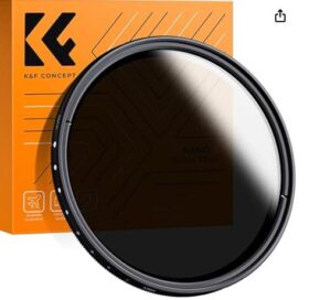 Фильтр 82mm K&F Concept Variable ND2-ND400 Slim