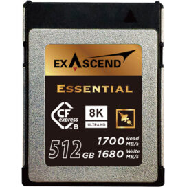 Карта памяти Exascend Essential CFexpress Type B 512GB