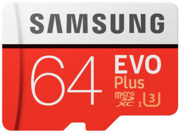 Карта памяти microSDXC Samsung EVO Plus (UHS-I; 64GB)