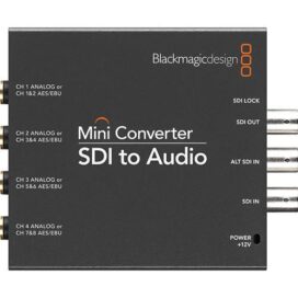 Конвертер Blackmagic SDI to Audio Mini Converter с адаптером питания