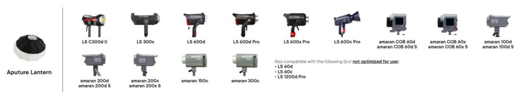 Чайнабол 26 (66см) Aputure Lantern 3