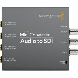 Конвертер Blackmagic Design Audio to SDI Mini Converter с адаптером питания