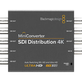 Сплитер Blackmagic Mini Converter SDI Distribution 4K c адаптером питания