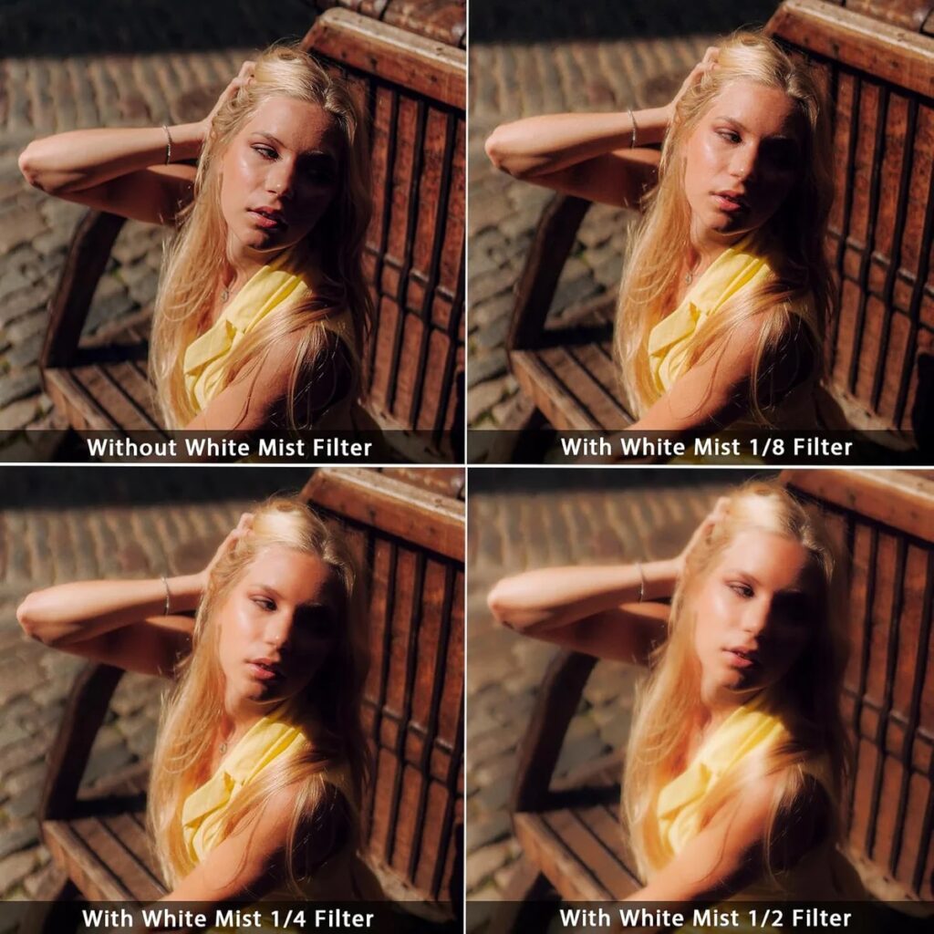 Фильтр 4*5.65" NiSi Allure Mist White Cinema 1/8 2