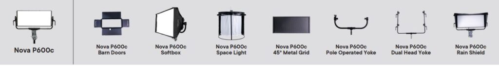 Светодиодная панель Aputure Nova P600c RGB 3